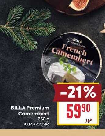 BILLA Premium Camembert 250 g