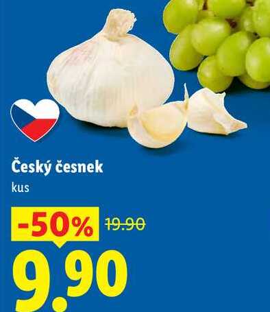 Český česnek, kus 