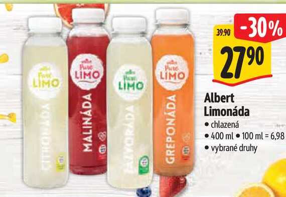 Albert Limonáda, 400 ml