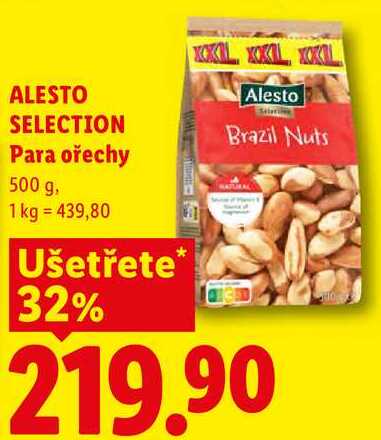 ALESTO SELECTION Para ořechy, 500 g