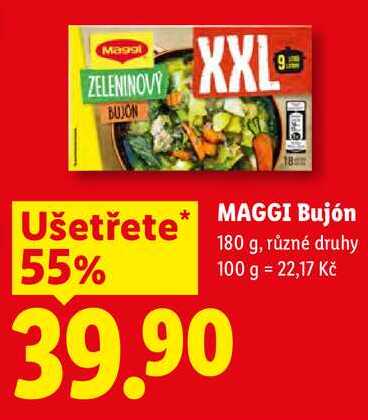 MAGGI Bujón, 180 g, různé druhy