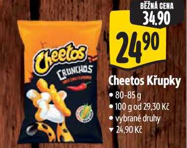 Cheetos Křupky, 80-85 g