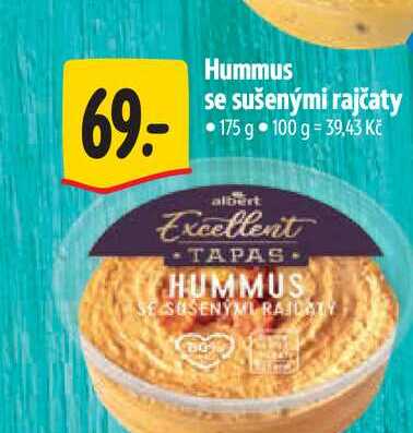 Hummus se sušenými rajčaty 175 g