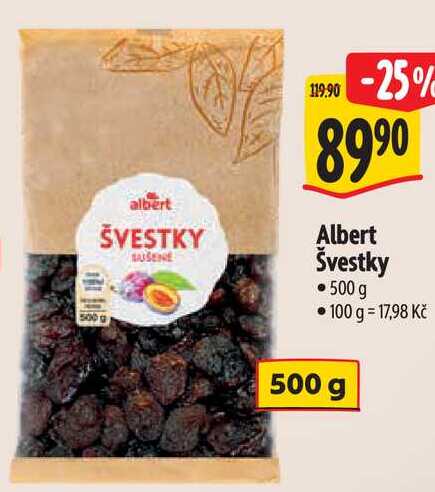 Albert Švestky, 500 g 