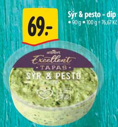 Sýr & pesto - dip, 90 g