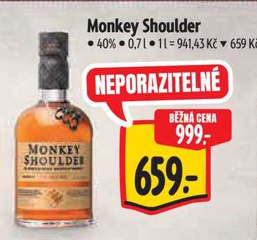 Monkey Shoulder, 0,7 l
