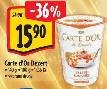 Carte d'Or Dezert, 140 g