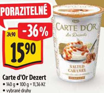 Carte d'Or Dezert, 140 g