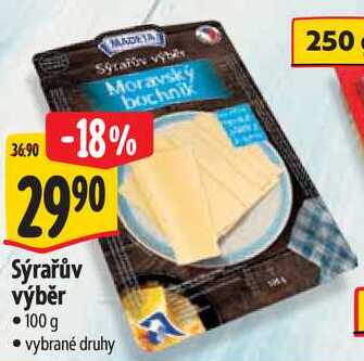 Sýrařův výběr, 100 g