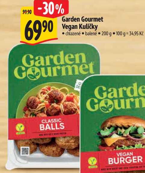 Garden Gourmet Vegan Kuličky, 200 g