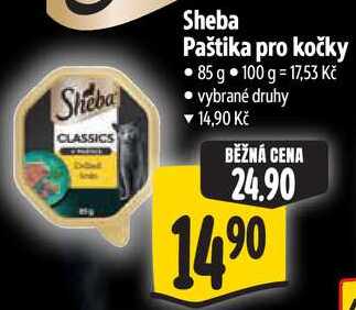 Sheba Paštika pro kočky, 85 g