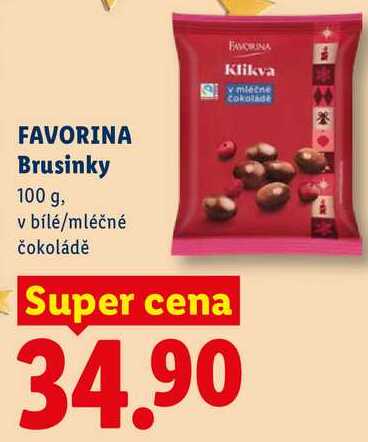 FAVORINA Brusinky, 100 g  