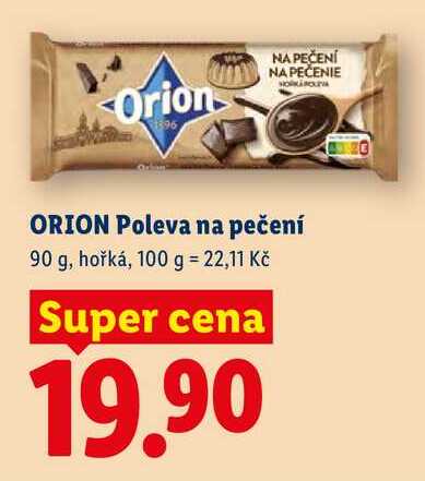 ORION Poleva na pečení, 90 g