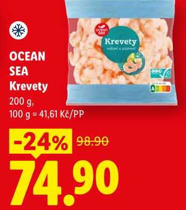 OCEAN SEA Krevety, 200 g 