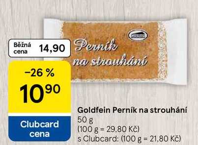 Goldfein Perník na strouhání, 50 g 