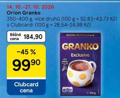 Orion Granko, 350-400 g