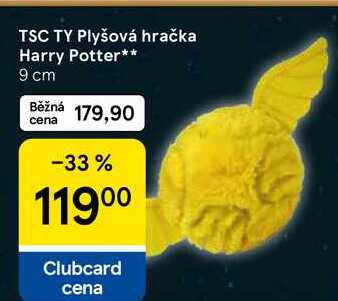 TSC TY Plyšová hračka Harry Potter, 9 cm  