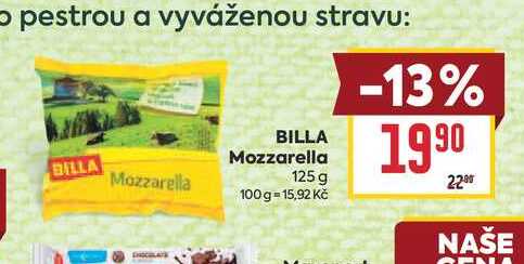 BILLA Mozzarella 125g
