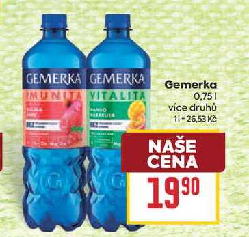 Gemerka 0,75l