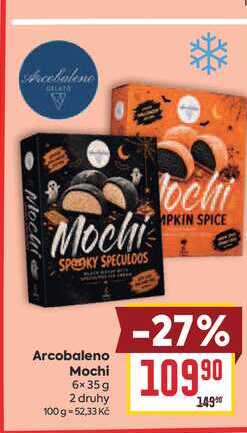 Arcobaleno Mochi 6x35g 
