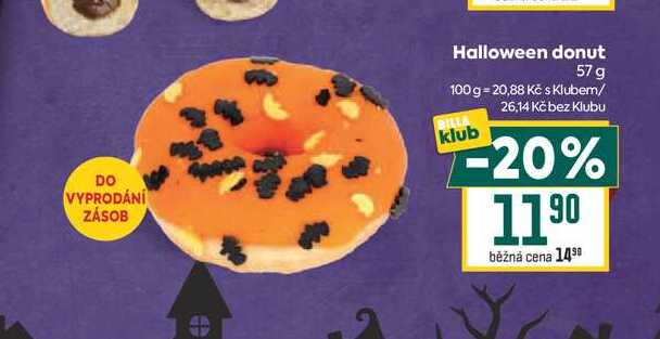 Halloween donut 57 g