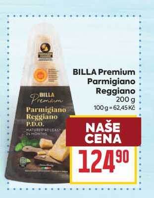 BILLA Premium Parmigiano Reggiano 200 g