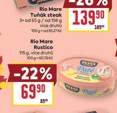 Rio Mare Rustico 115 g