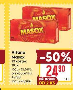 Vitana Masox 10 kostek 110 g