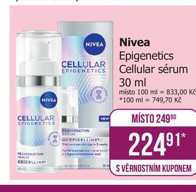 Nivea Epigenetics Cellular sérum 30 ml