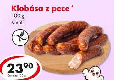 Klobása z pece, 100 g