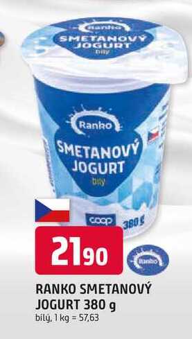 RANKO SMETANOVÝ JOGURT 380 g