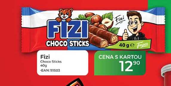 Fizi Choco Sticks 40g