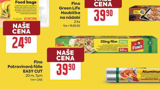 Fino Potravinová fólie EASY CUT 20 m