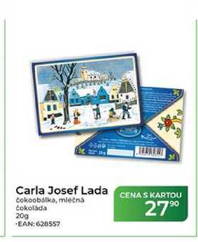 Carla Josef Lada čokoobálka, mléčná čokoláda 20g