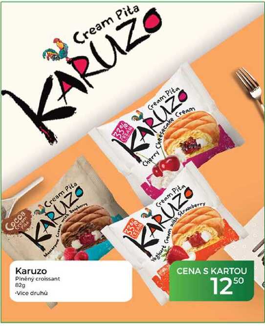 Karuzo Plněný croissant 82g