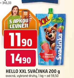 HELLO XXL SVAČINKA 200 g