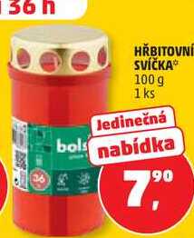 HŘBITOVNÍ SVÍČKA, 100 g 