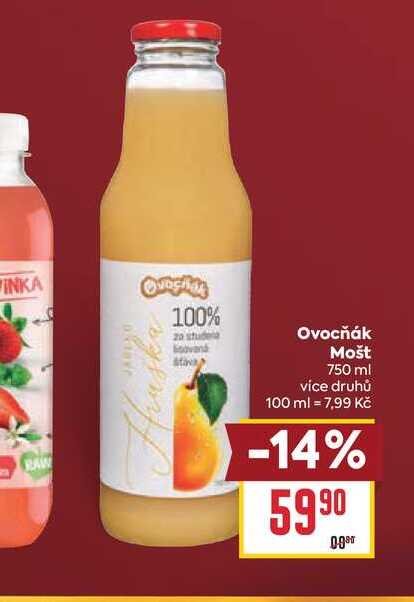 Ovocňák Mošt 750 ml 
