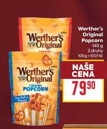 Werther's Original Popcorn 140 g 