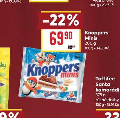 Knoppers Minis 200 g