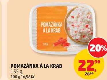 POMAZÁNKA À LA KRAB, 135 g