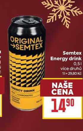 Semtex Energy drink 0,5l