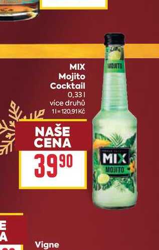 MIX Mojito Cocktail 0,33l