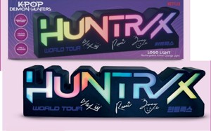 K-pop Demon Hunters světlo logo Huntr/x