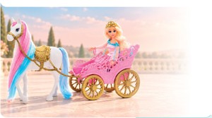 Dreameez princezna s koníkem a kočárem