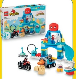 LEGO DUPLO Disney 10464 Spideyho tým a pavoučí základna