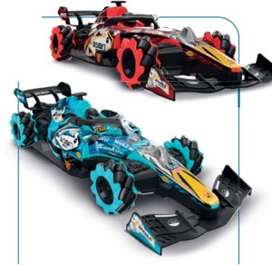 RC Driftovací formule F1 s efektem kouře