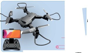 RC Skládací Dron V23 Kvadrokoptéra