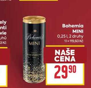 Bohemia MINI 0,25l
