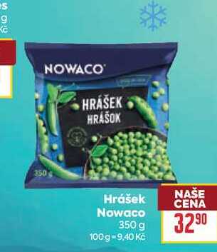 Hrášek Nowaco 350 g 